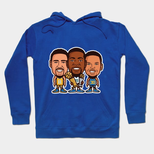 GSW Champs Hoodie by TomMillerART